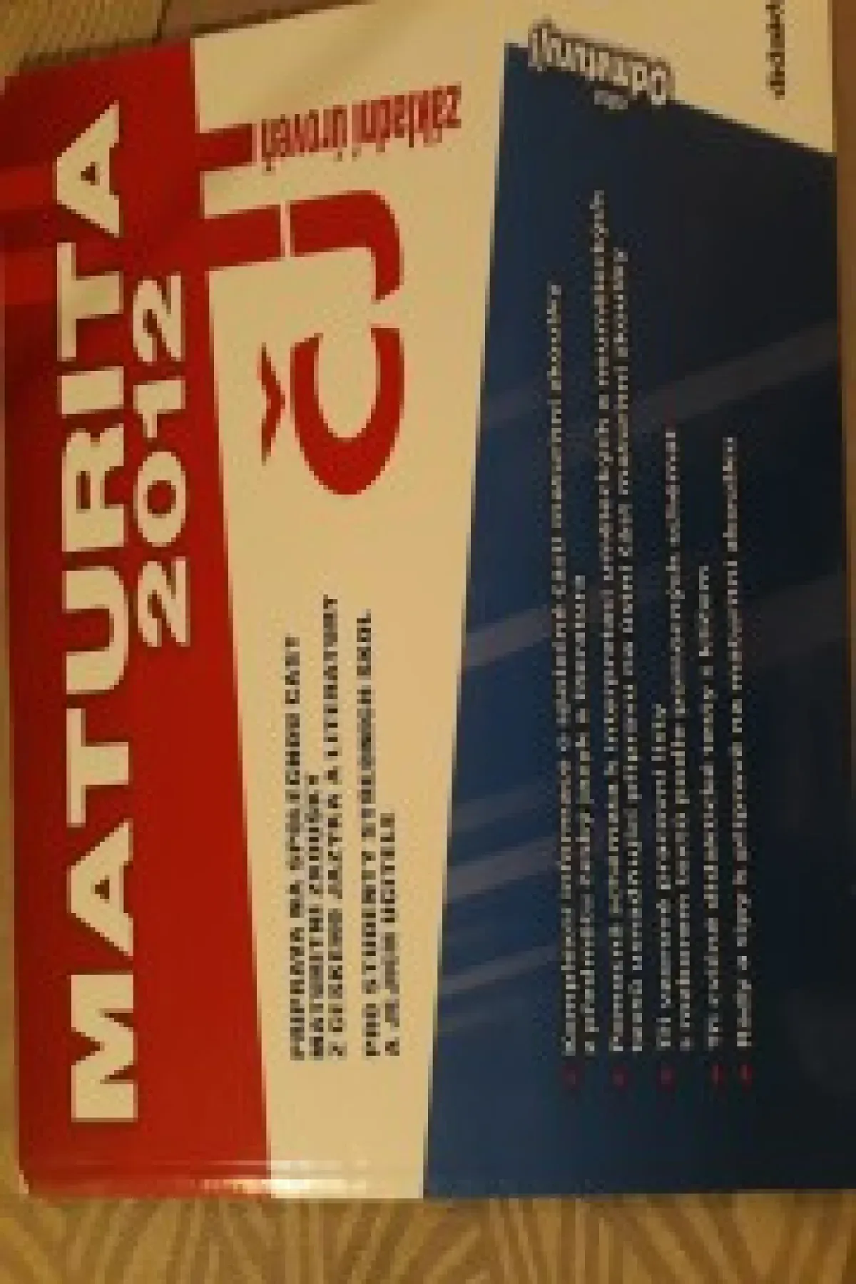 Maturita 2012 ČJ
