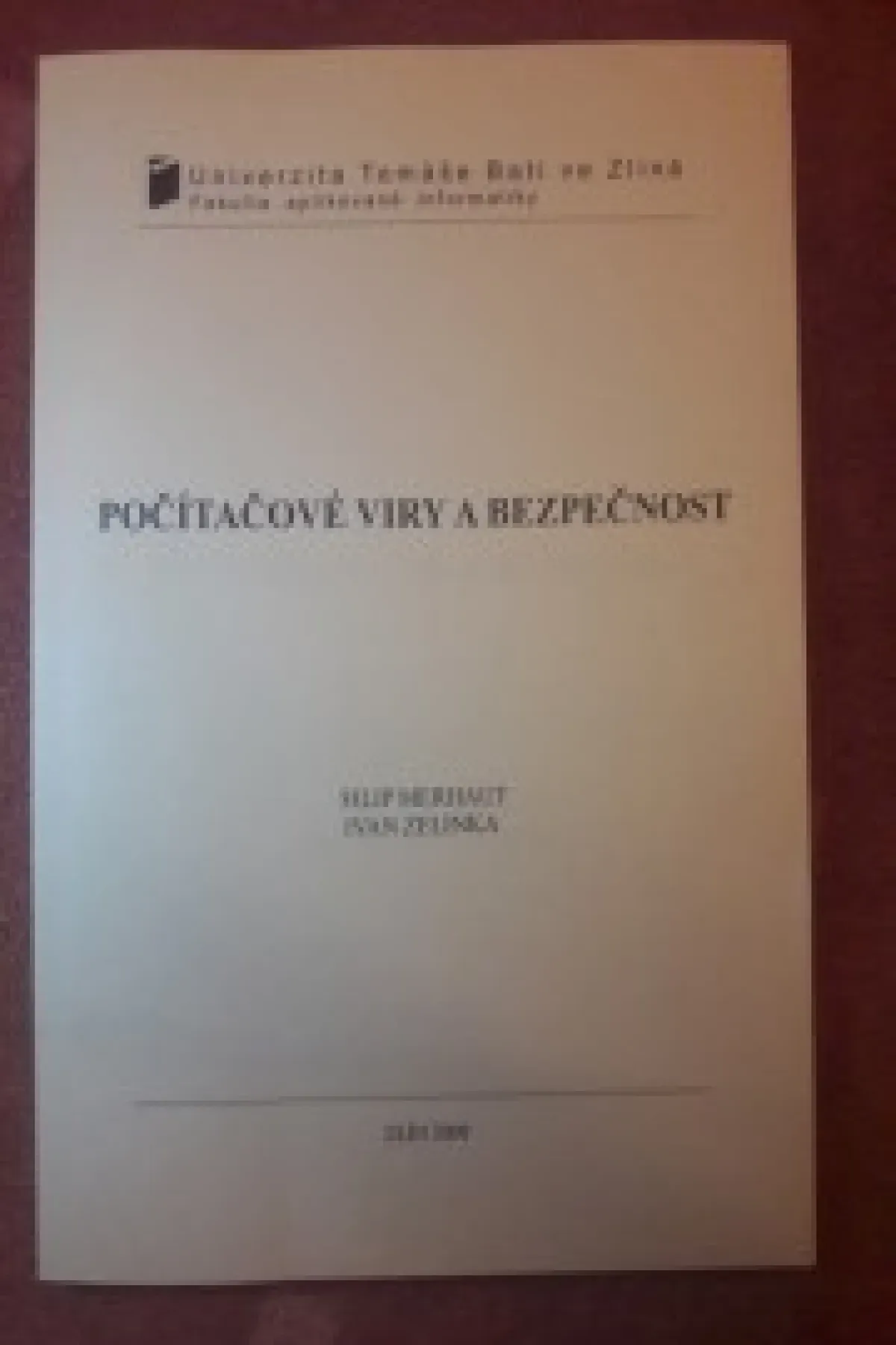 Počítačové viry a bezpečnost