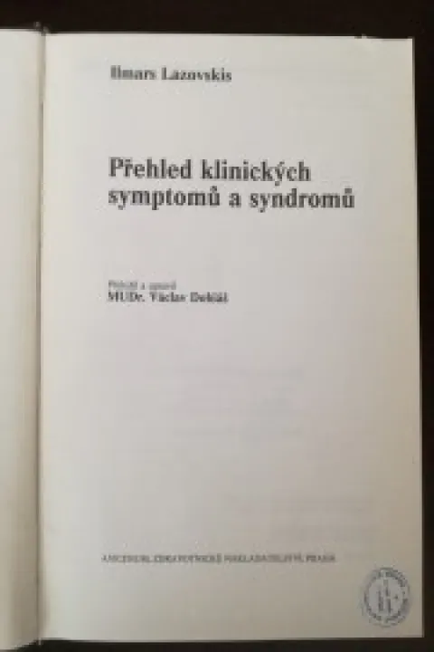 Přehled klinických symptomů a syndromů