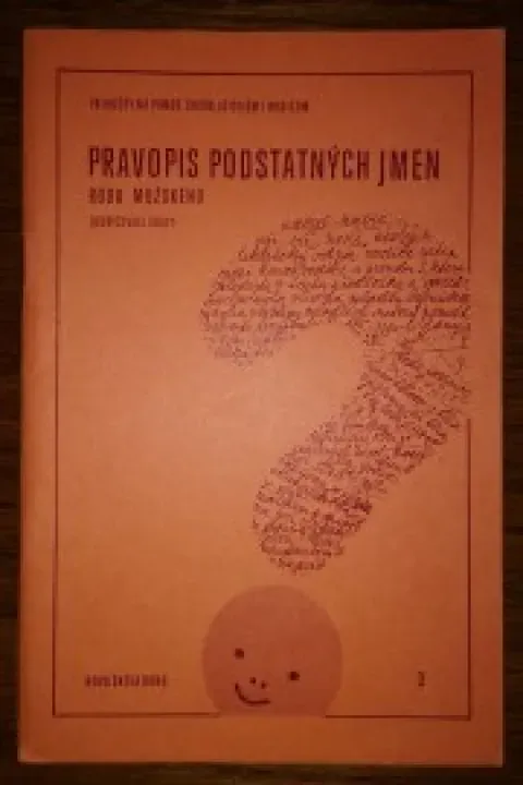 Pravopis podstatných jmen rodu mužského