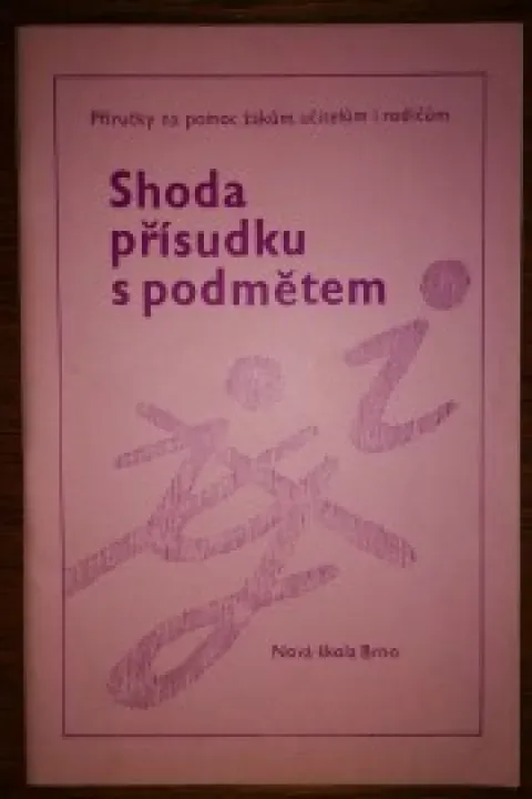 Shoda přísudku s podmětem