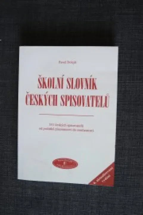 Školní slovník českých spisovatelů