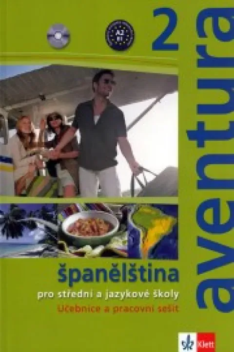 Aventura 2 - Učebnice + pracovní sešit + 2 audio CD