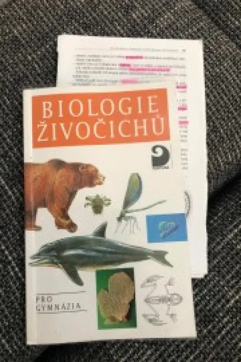 Biologie živočichů pro gymnázia 