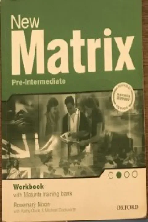 New Matrix Pre-intermediate Workbook 