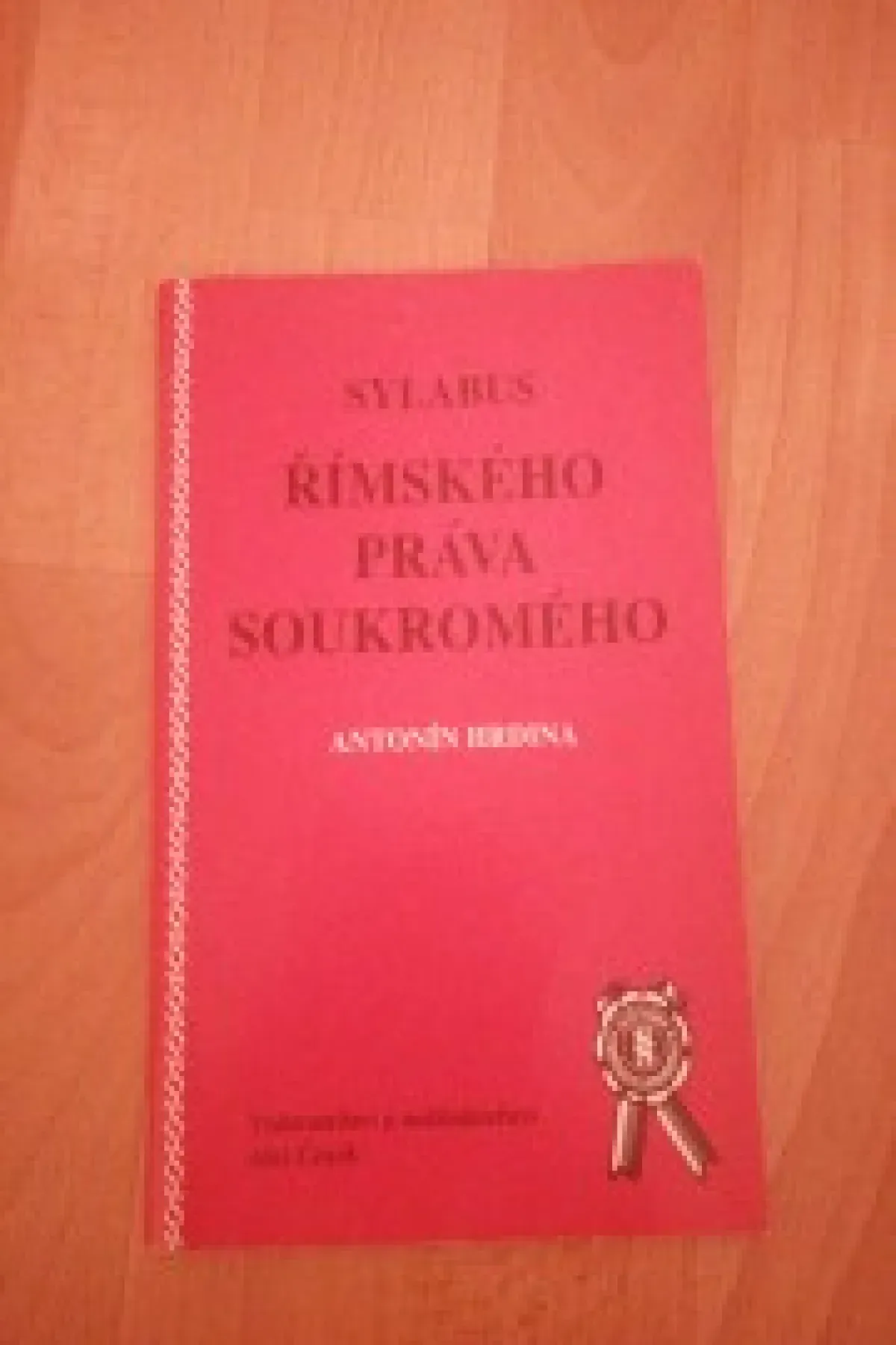 Sylabus romského práva soukromého 