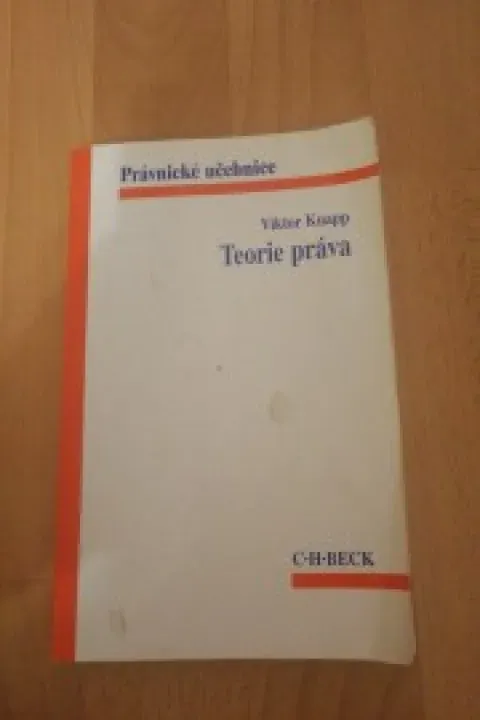 Viktor Knapp - Teorie práva 