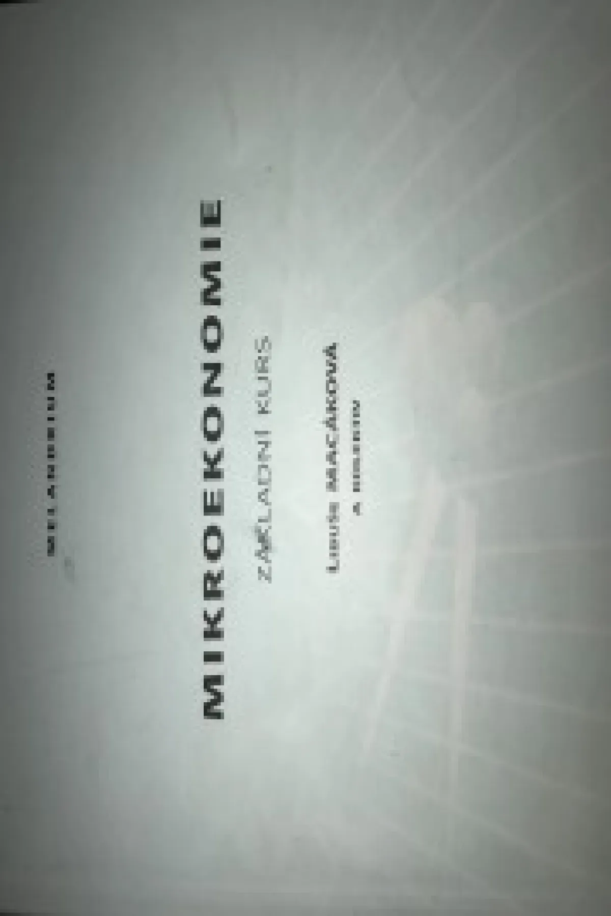 Mikroekonomie