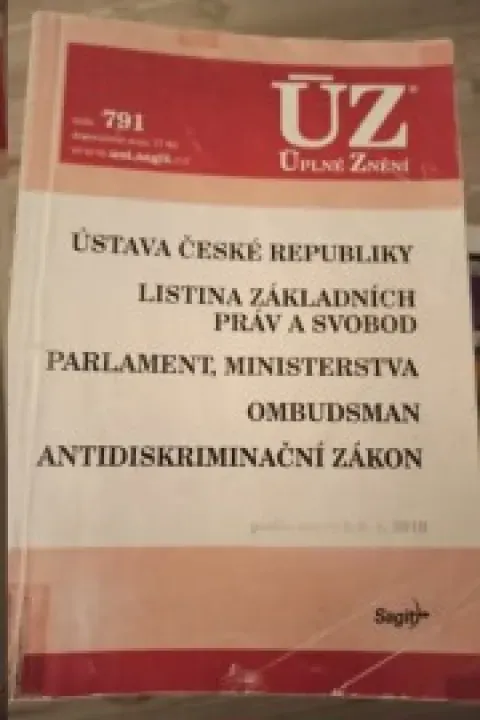 ÚZ-Ústava České republiky..,číslo: 791 - Ladislav Burdek