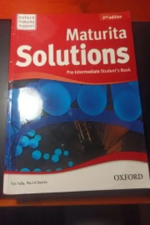 Maturita Solutions Pre-Intermediate Student´s Book