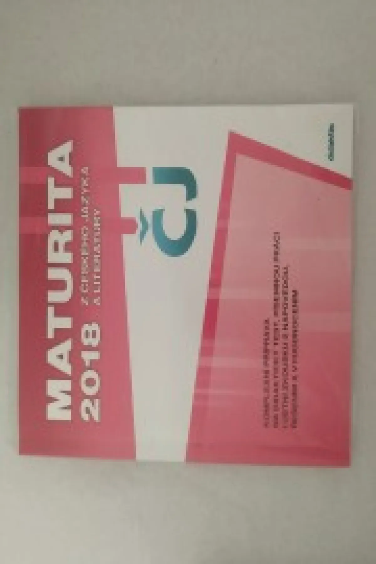 MATURITA Z ČESKÉHO JAZYKA  A LITERATURY 2018