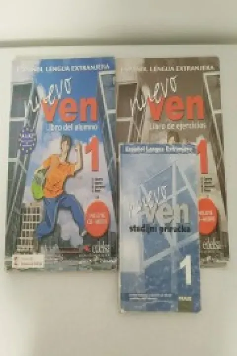 NUEVO VEN 1- libro del alumno, učebnice španělštiny