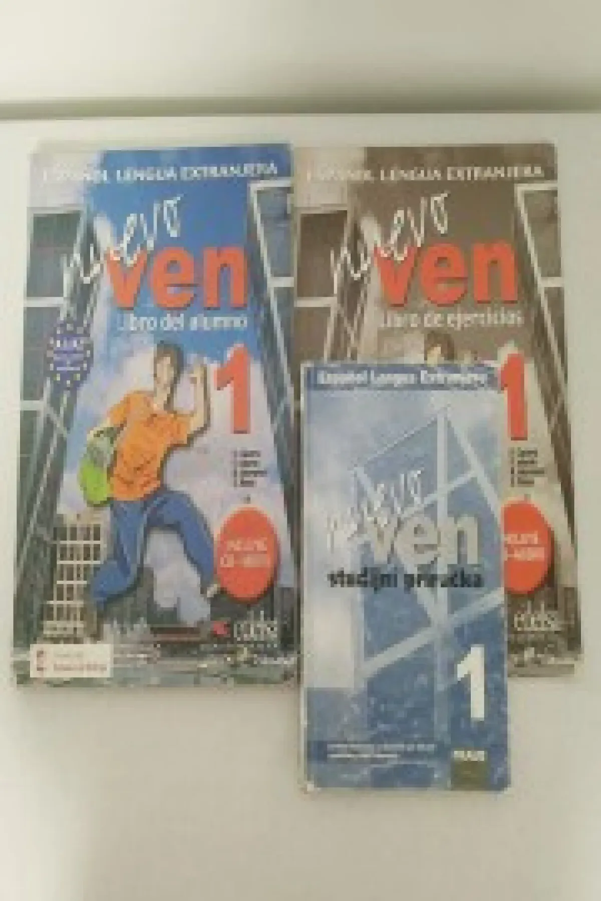 NUEVO VEN 1- libro del alumno, učebnice španělštiny