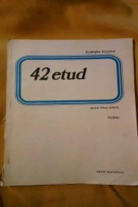 42 etud - Violino