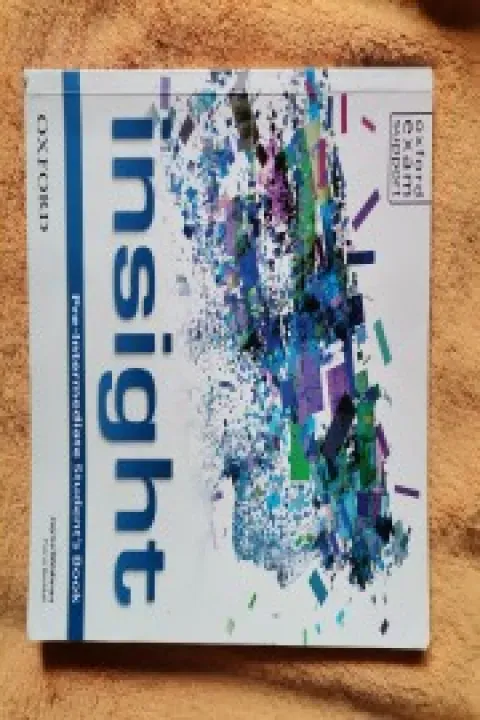 Insight pre-intermediate učebnice