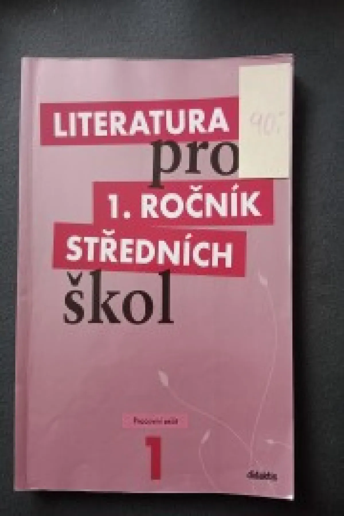 Literatura pro 1. ročník středních škol 