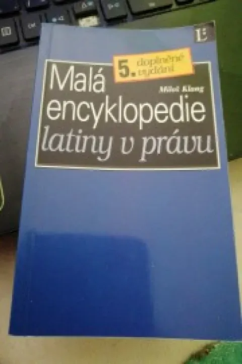Malá encyklopedie latiny v právu
