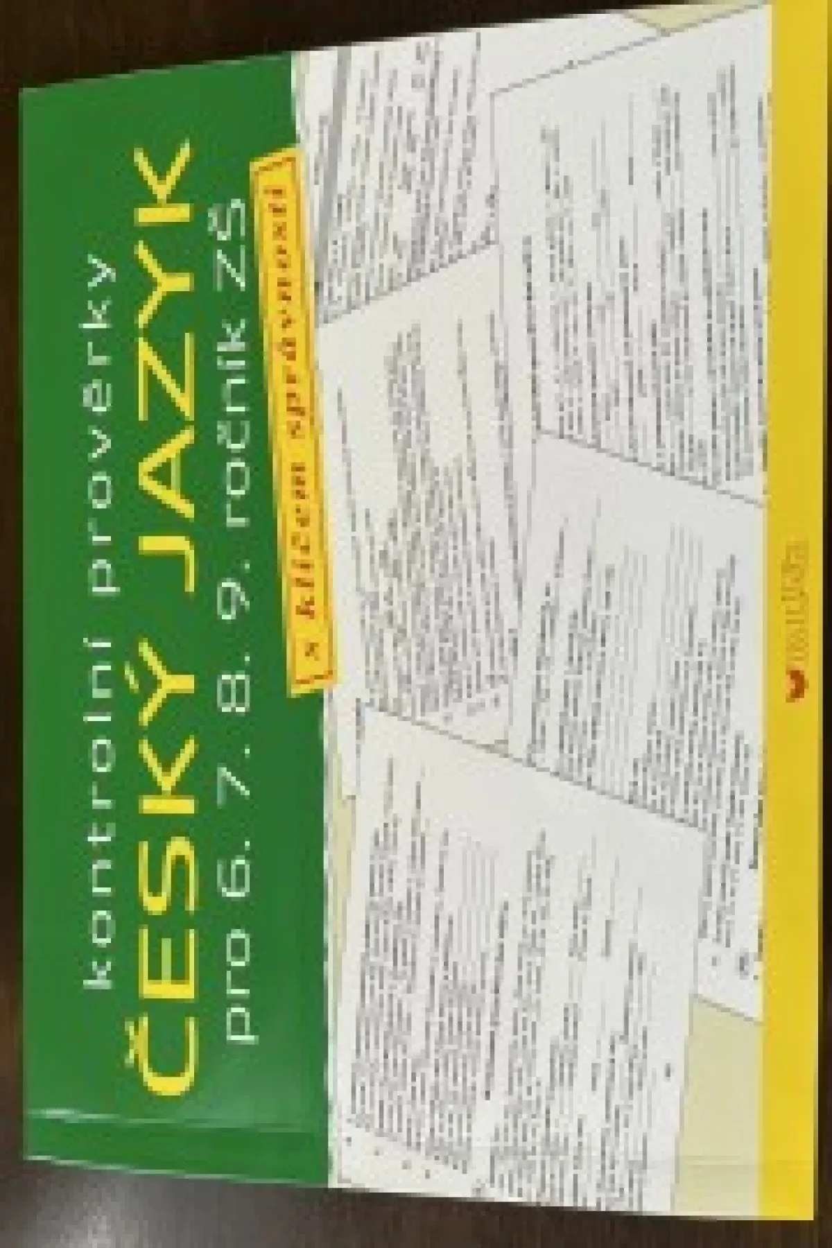 Kontrolní prověrky Český jazyk pro 6.7.8.9.ročník ZŠ