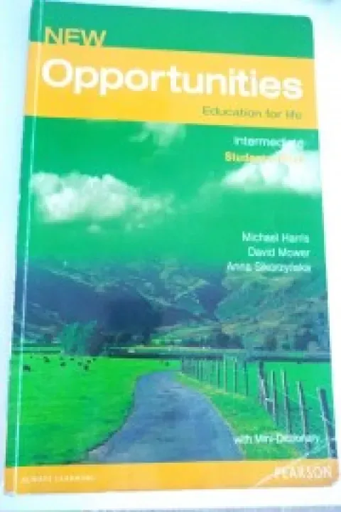 New opportunities - students book