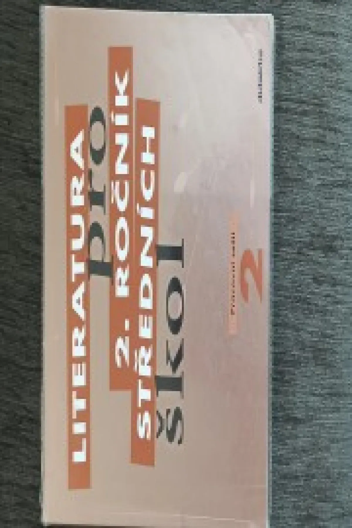 Literatura pro 2.ročník středních škol - Pracovní sešit