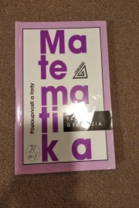 Matematika pro gymnázia, posloupnosti a řady