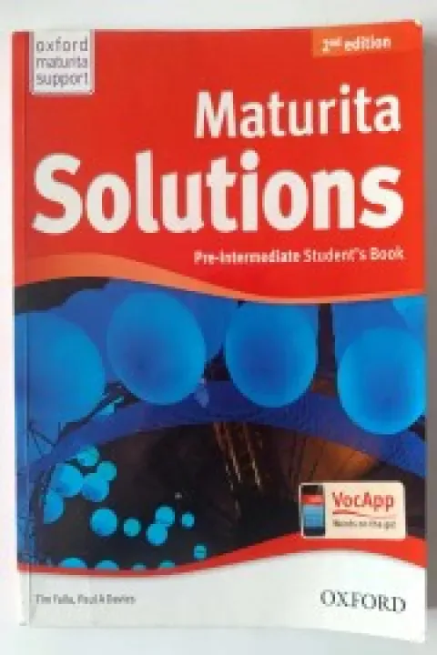 Maturita Solutions Pre-intermediate Student's Book 