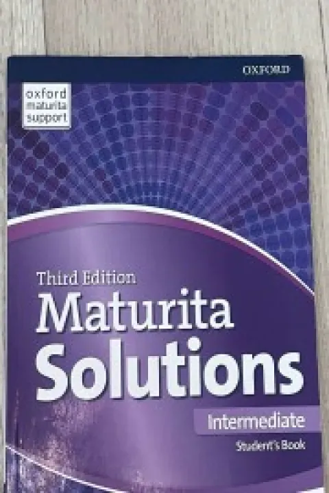 Maturita Solutions 3rd Edition Intermediate Student´s book