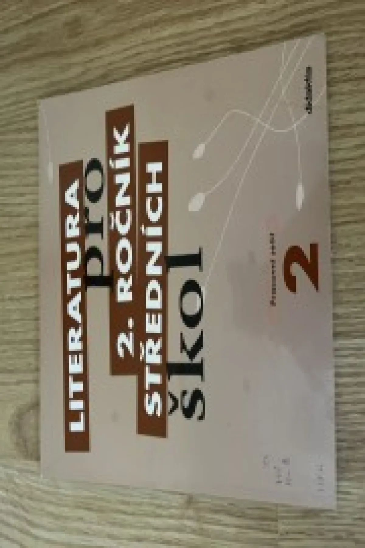 Literatura pro 2.ročník středních škol - Pracovní sešit