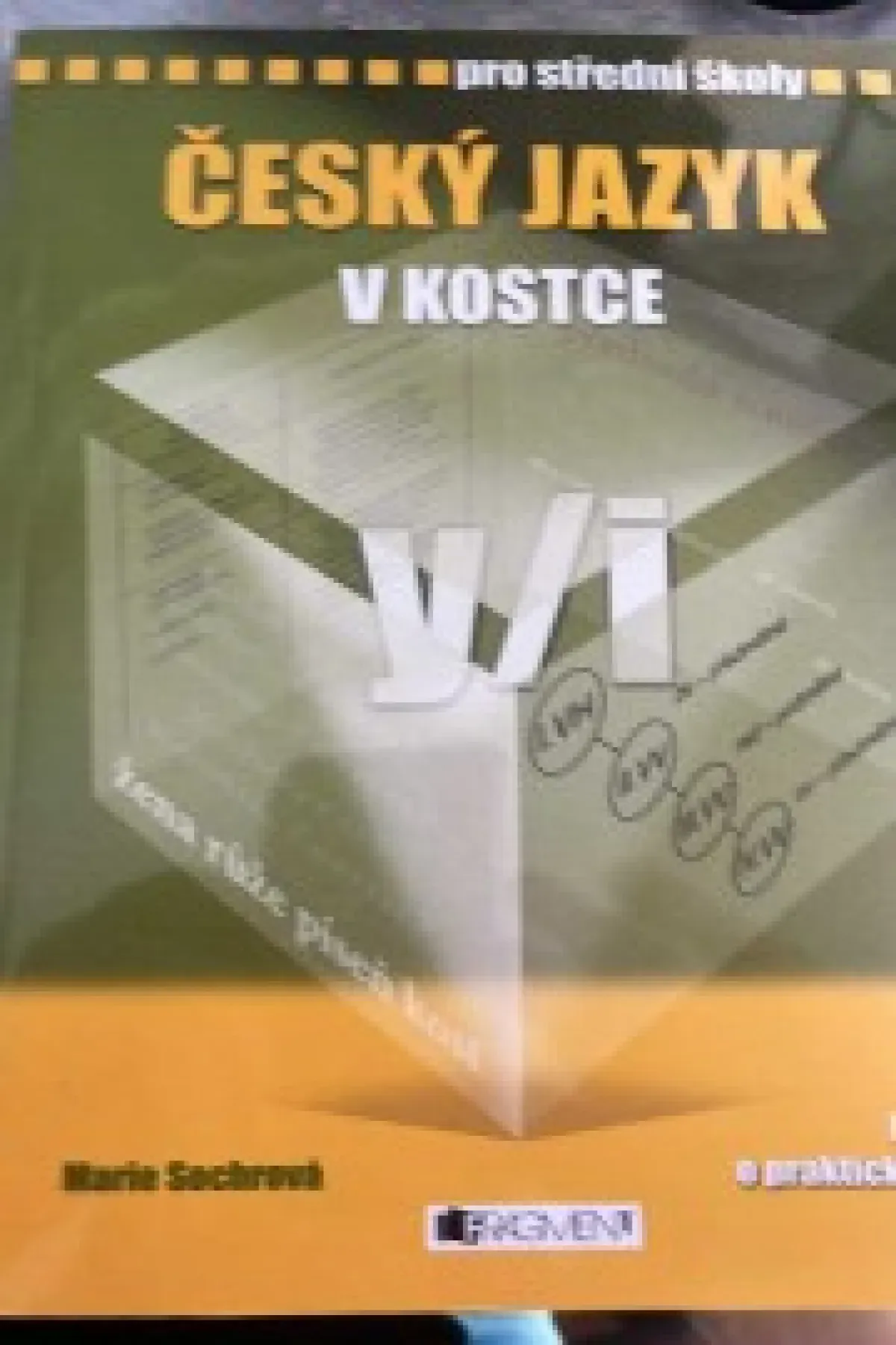 Český jazyk v kostce - Marie Sochorová, pro SŠ, doplněno o praktická cvičení