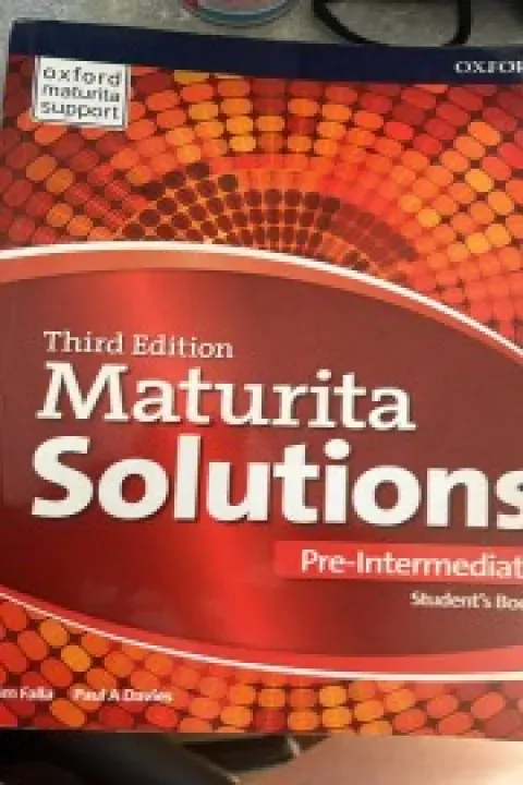 Maturita Solutions Third Edition - studentsBook