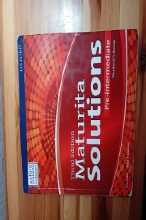 Third Edition Maturita Solutions Pre-intermediate Student's book