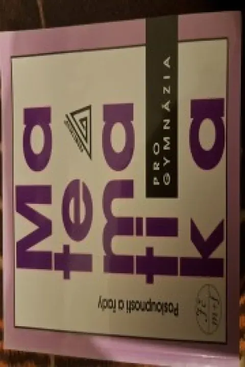 Matematika pro gymnazia Posloupnosti a rady