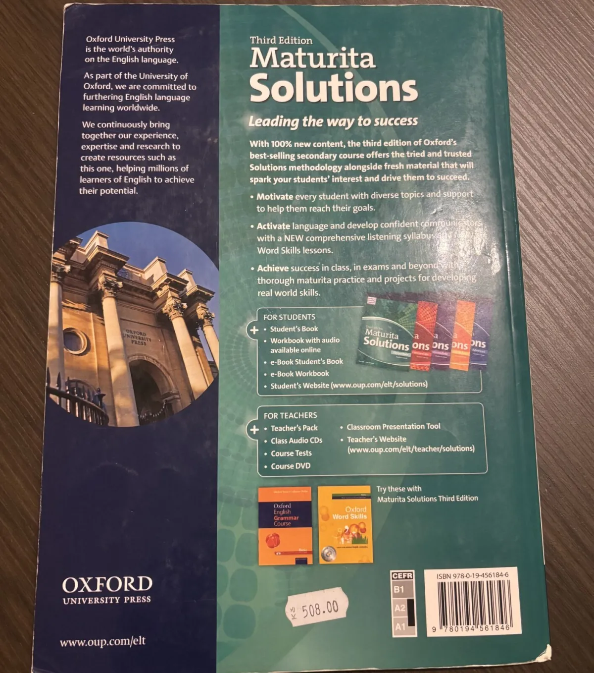 Maturita Solutions - Third Edition - Student’s book, fotografie 2