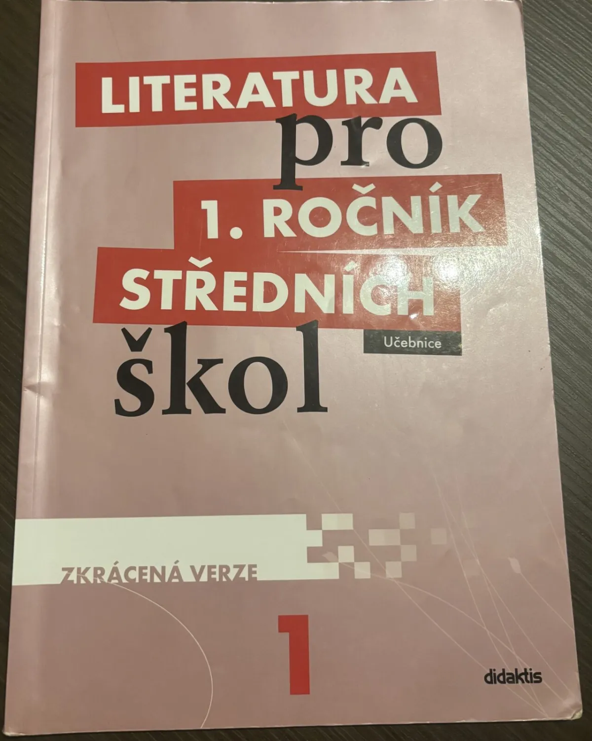 Literatura 1.r. SŠ - Učebnice (ZKRÁCENÁ VERZE)