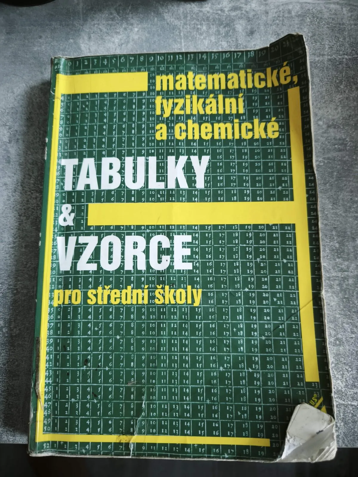 Matematické, fyzikální a chemické tabulky a vzorce pro SŠ