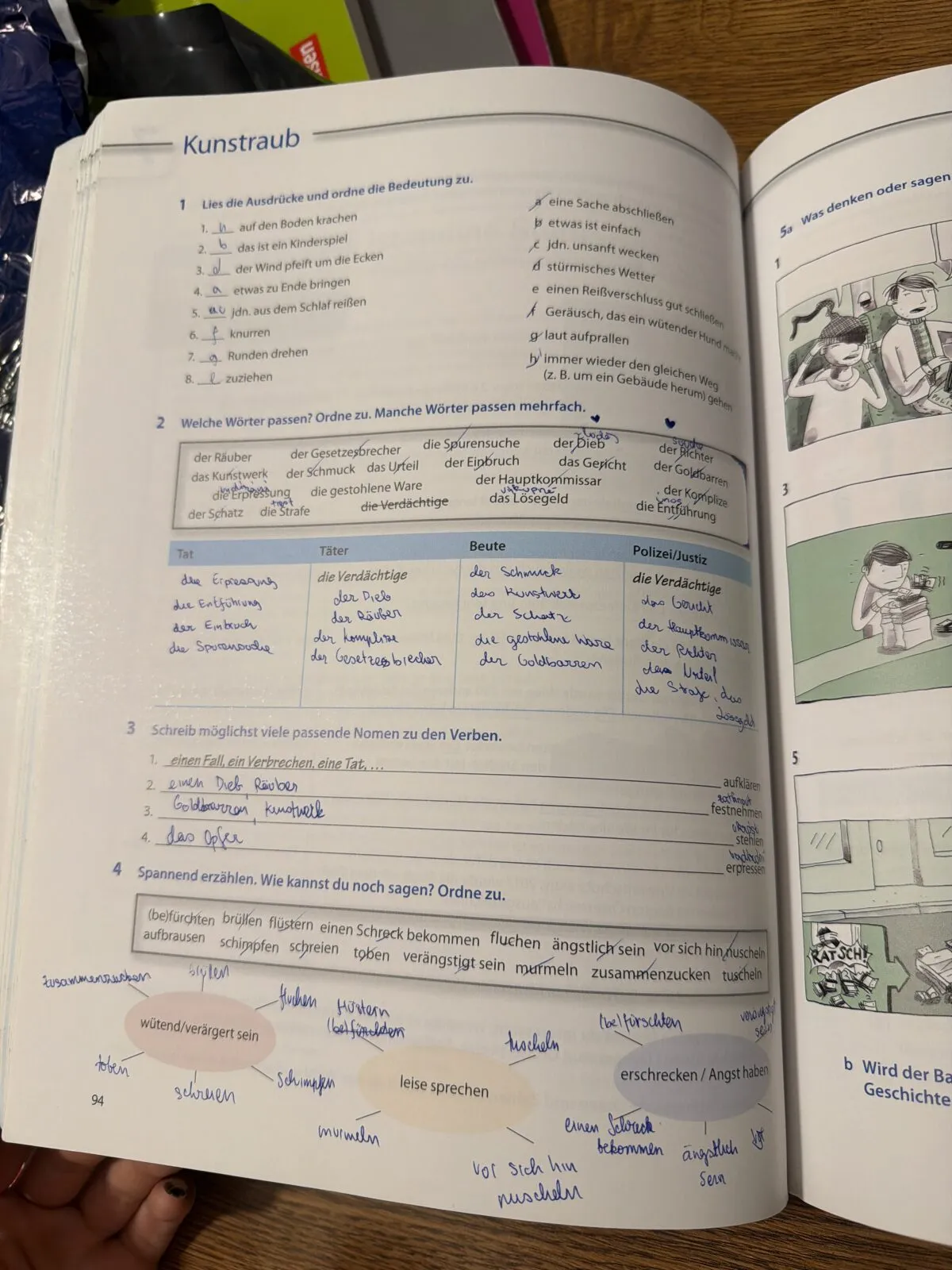 Aspekte junior b2, libro de ejercicios con audio online, fotografie 2
