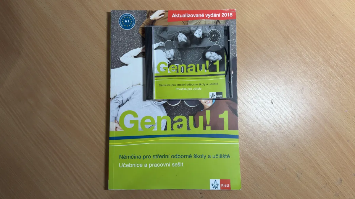 Genau 1 (Němčina pro SŠ) - Učebnice + CD + NOVÁ brožura