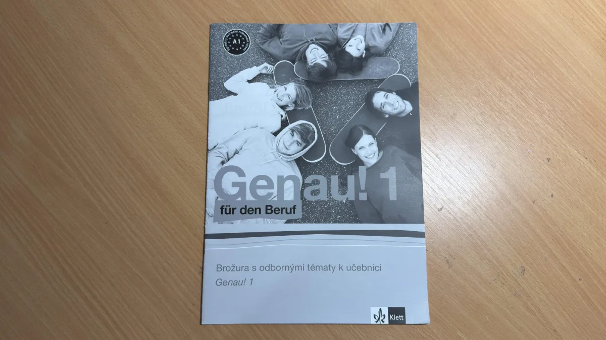 Genau 1 (Němčina pro SŠ) - Učebnice + CD + NOVÁ brožura, fotografie 3