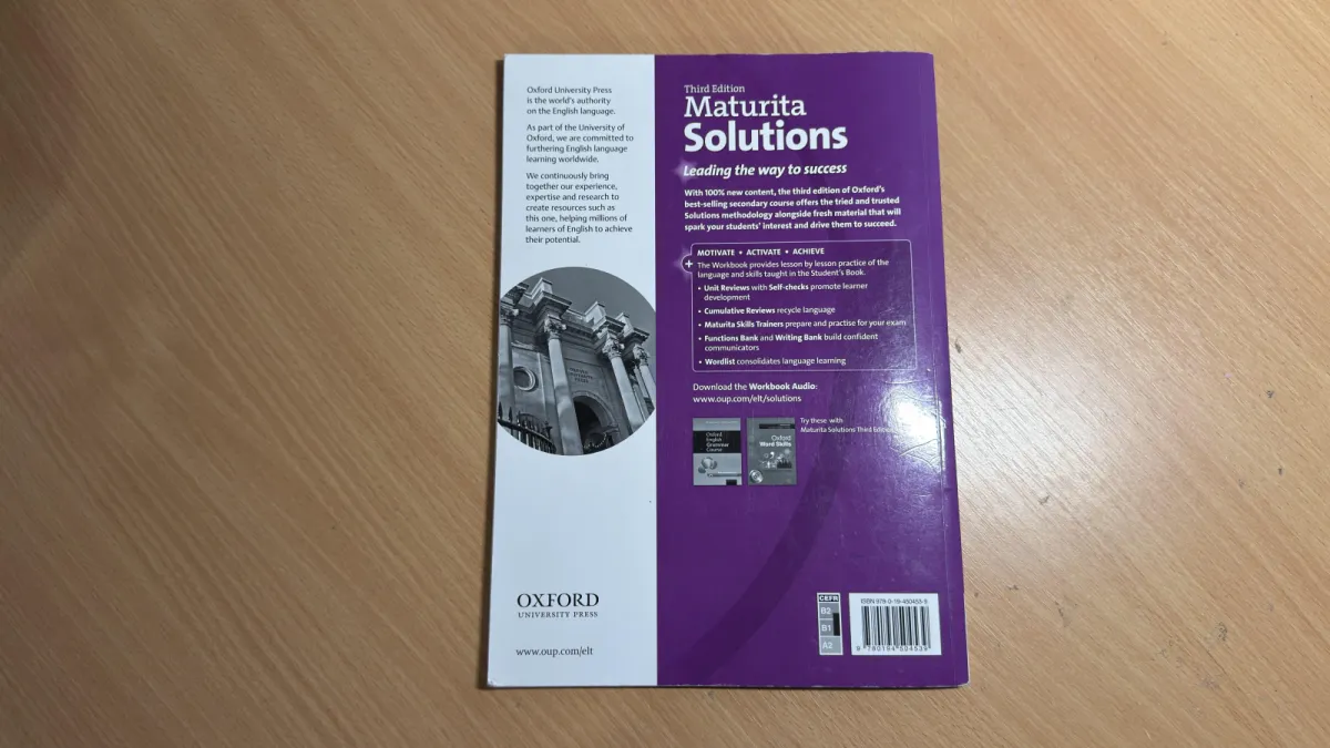 Maturita Solutions Intermediate Workbook (3rd Edition), fotografie 2