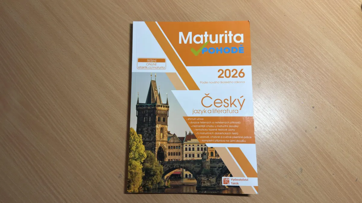 Maturita v pohodě 2026, Český jazyk – NOVÁ