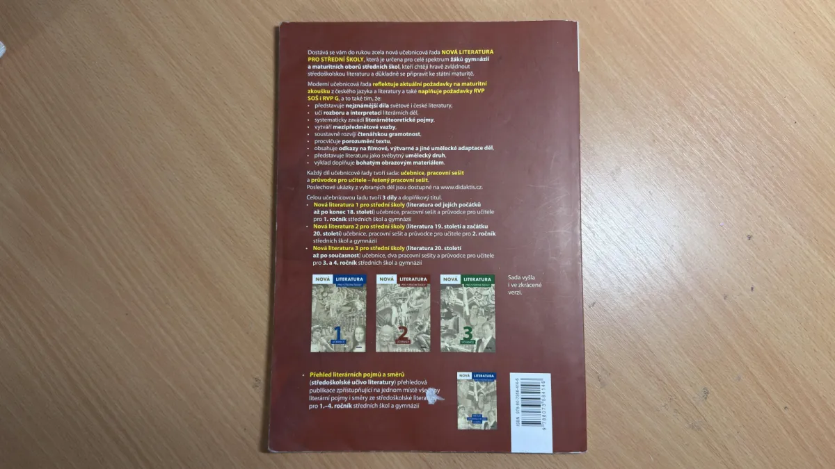 Nová literatura pro SŠ (2. díl): učebnice, fotografie 2
