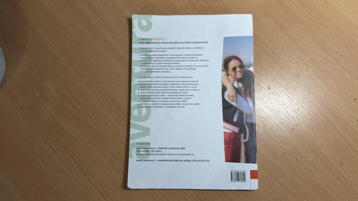 Učebnice a PS Španělštiny Nueva Aventura 2, fotografie 2