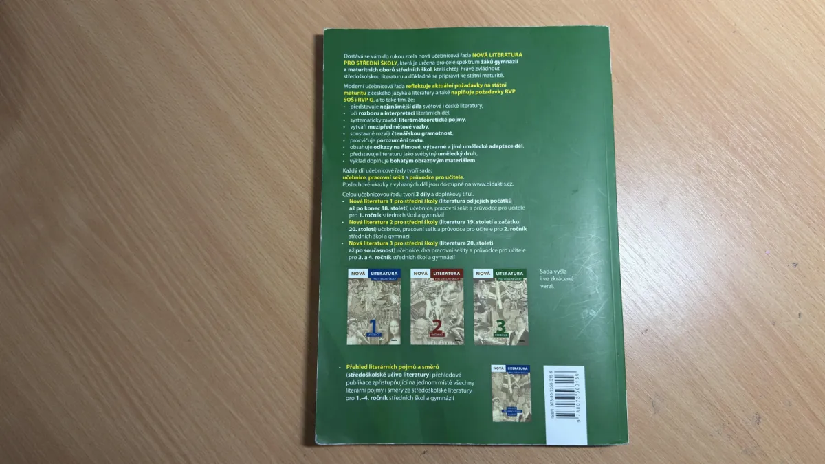 Nová literatura pro SŠ (3. díl): učebnice, fotografie 2
