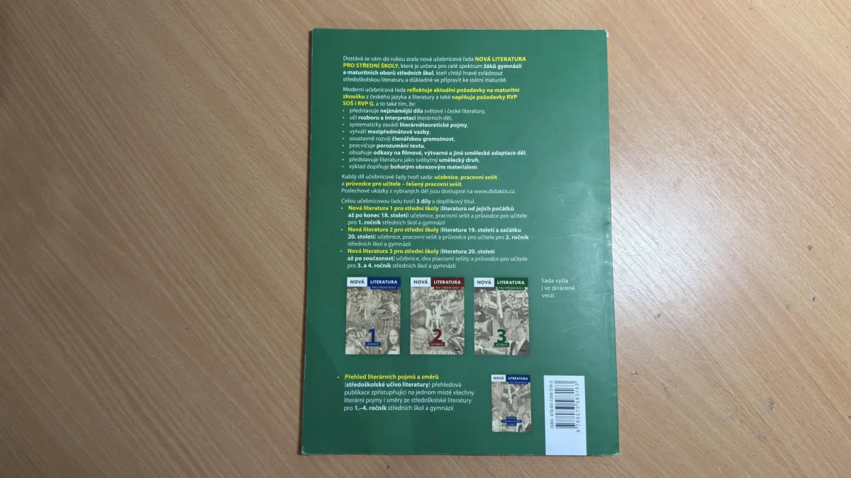 Literatura pro střední školy 3 - pracovní sešit 1, fotografie 2