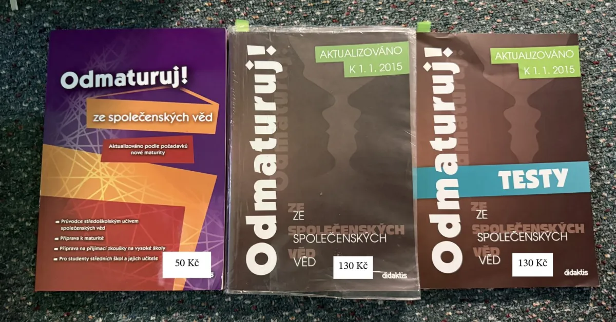 Odmaturuj ze společenských věd