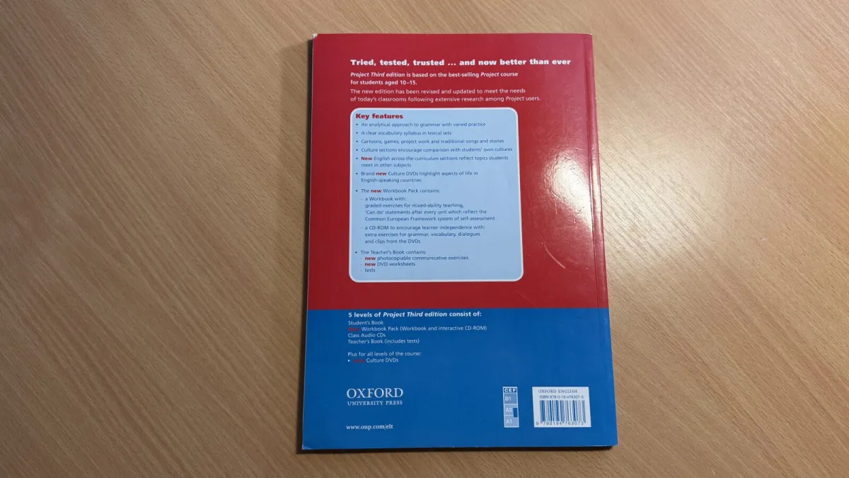 Project 2 Third edition (Teacher's Book) - Učebnice s odpověďmi, vhodné i pro studenty ke kontrole!, fotografie 2