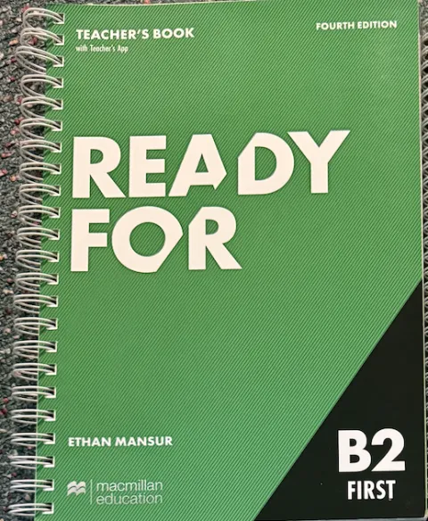 READY FOR, Teacher's book