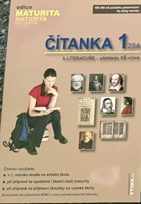 Čítanka 1 k literatuře - přehled SŠ učiva