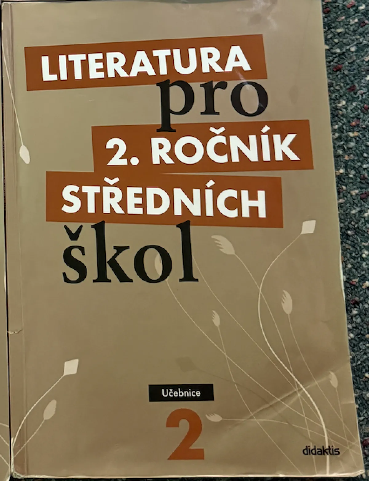 Literatura pro 2. ročník středních škol - učebnice