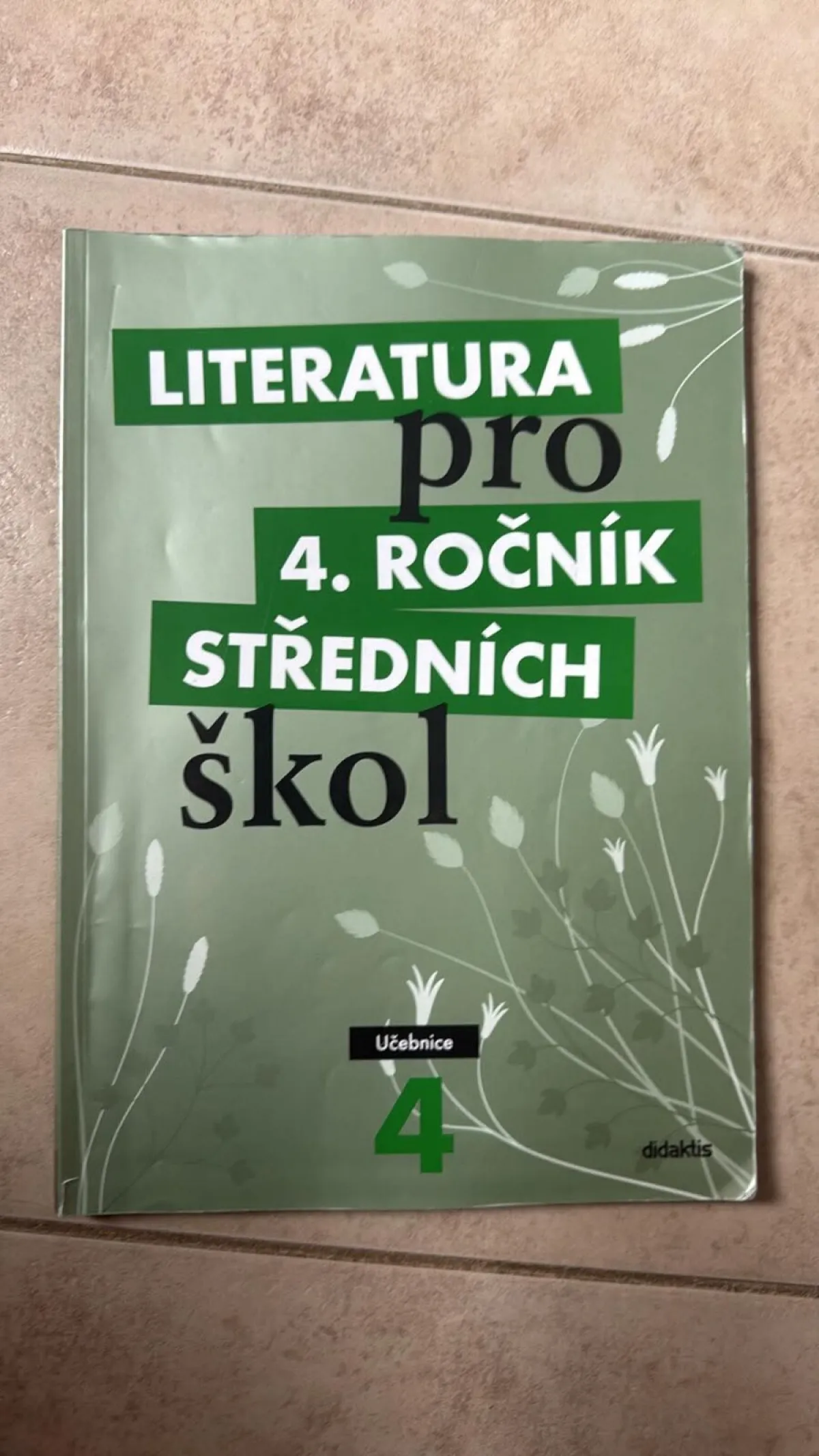 Literatura pro 4. ročník sš učebnice
